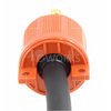 Ac Works NEMA L6-30P 30A 250V 3-Prong Locking Male Plug with UL, C-UL Approval in Orange ASL630P